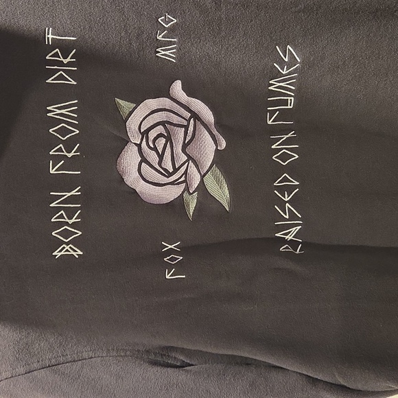 Fox Rosey Hoodie Size Large